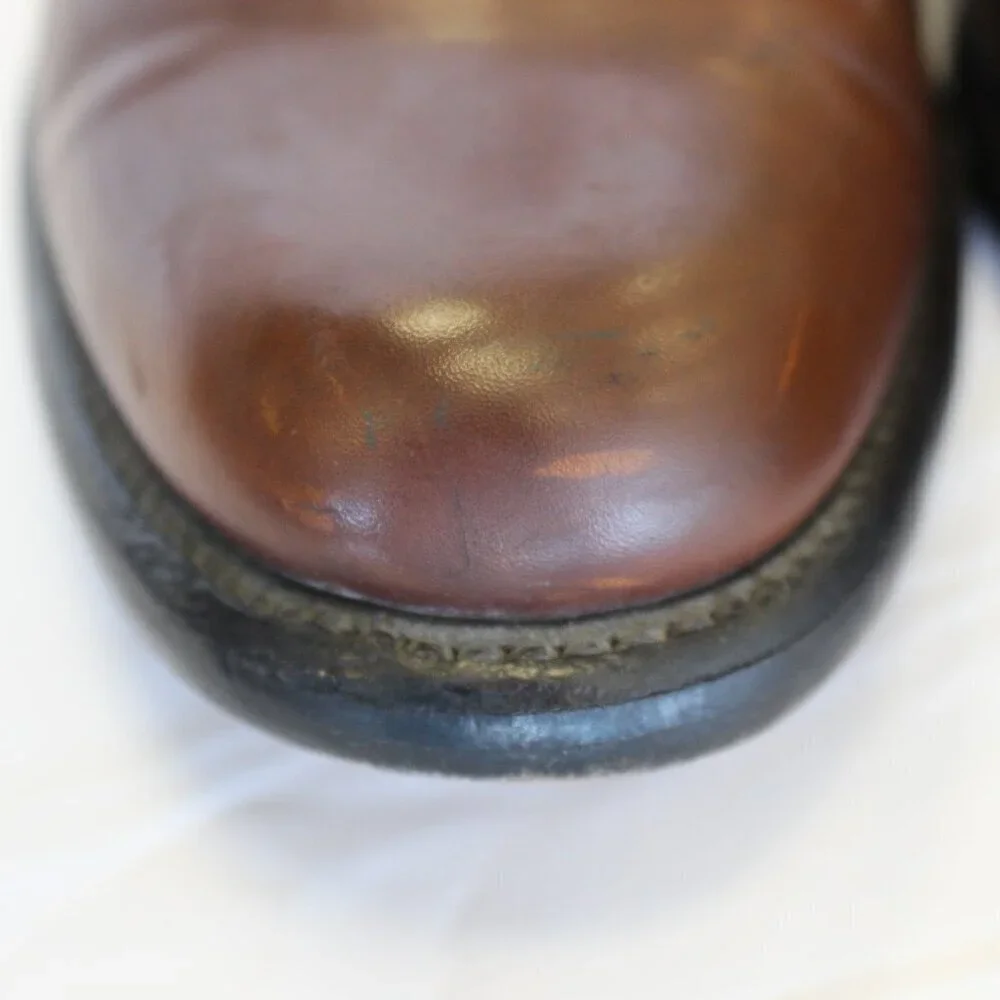 Cole Haan Men's Cognac Brown Oxford Dress Shoe Size 8